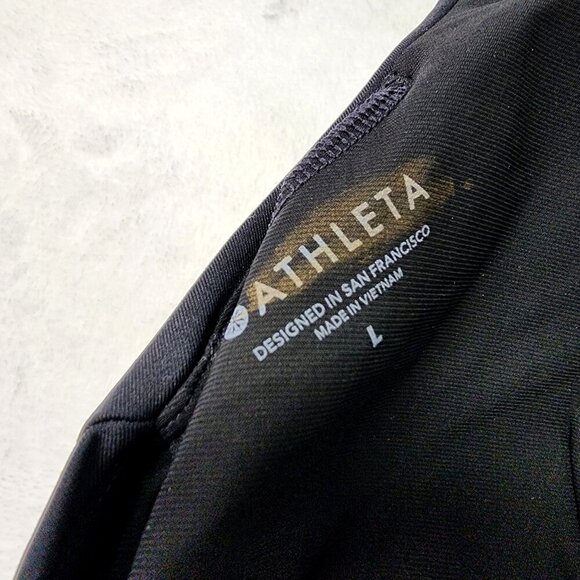 Athleta Keyhole One Piece Swimsuit in Black Size Large - Picture 5 of 5